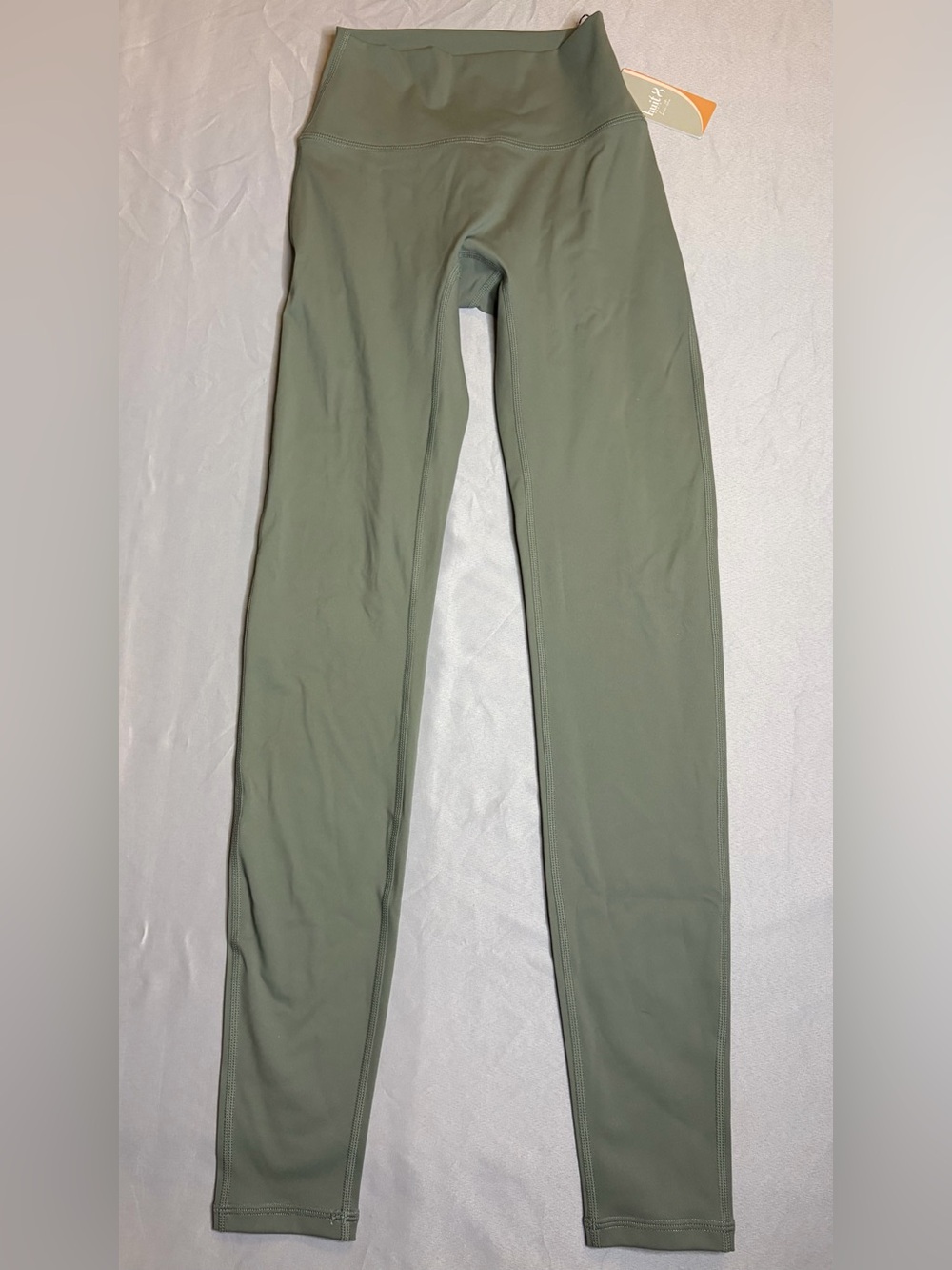 Huit8 Paris Olive Green Skinny Leg Leggings | XS